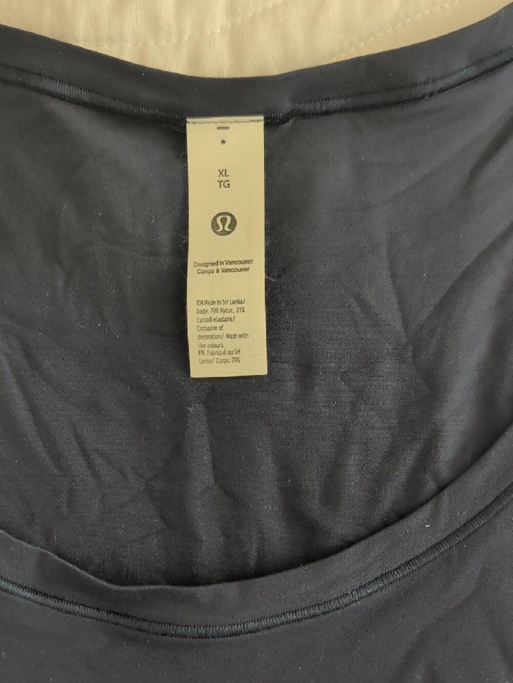 lululemon athletica Navy Scoop Neck Tank - Picture 3 of 5